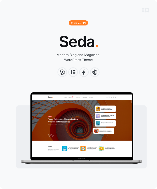 Seda – Minimal News/Magazine WordPress Theme with Dark Mode